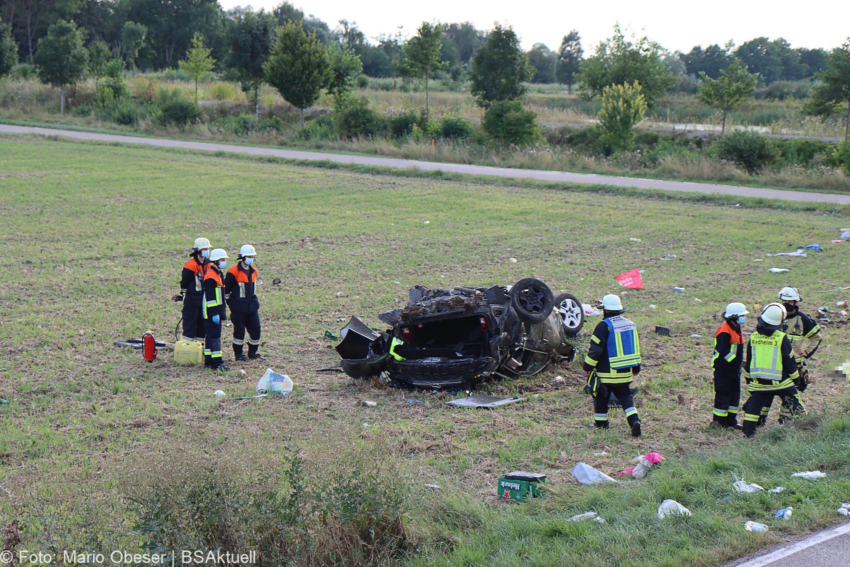 Unfall Langenau Riedheim toedlich 15082020 5