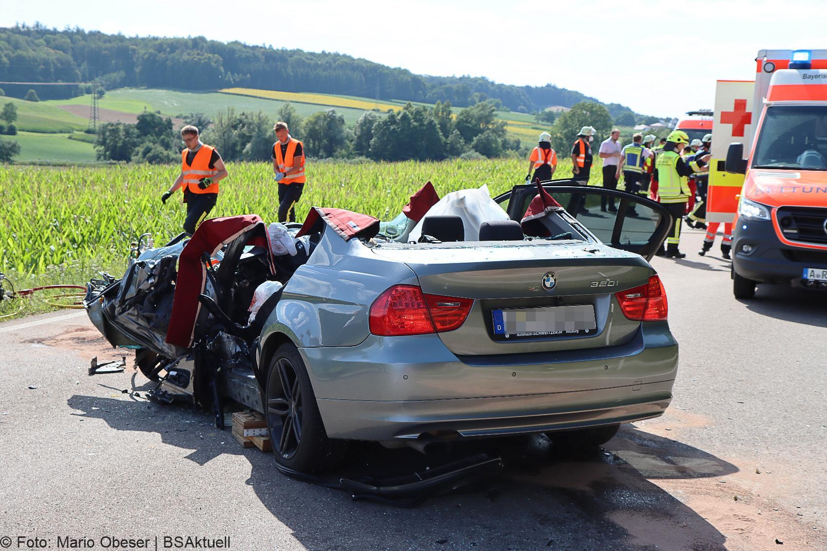 Unfall Zusmarshausen – Horgau st2510 06082020 11