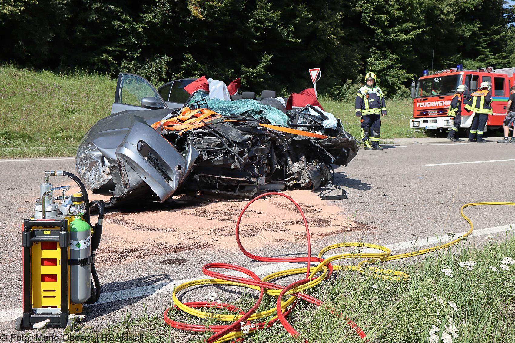 Unfall Zusmarshausen – Horgau st2510 06082020 12