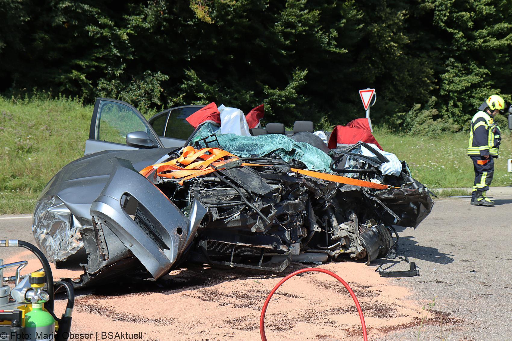 Unfall Zusmarshausen – Horgau st2510 06082020 13