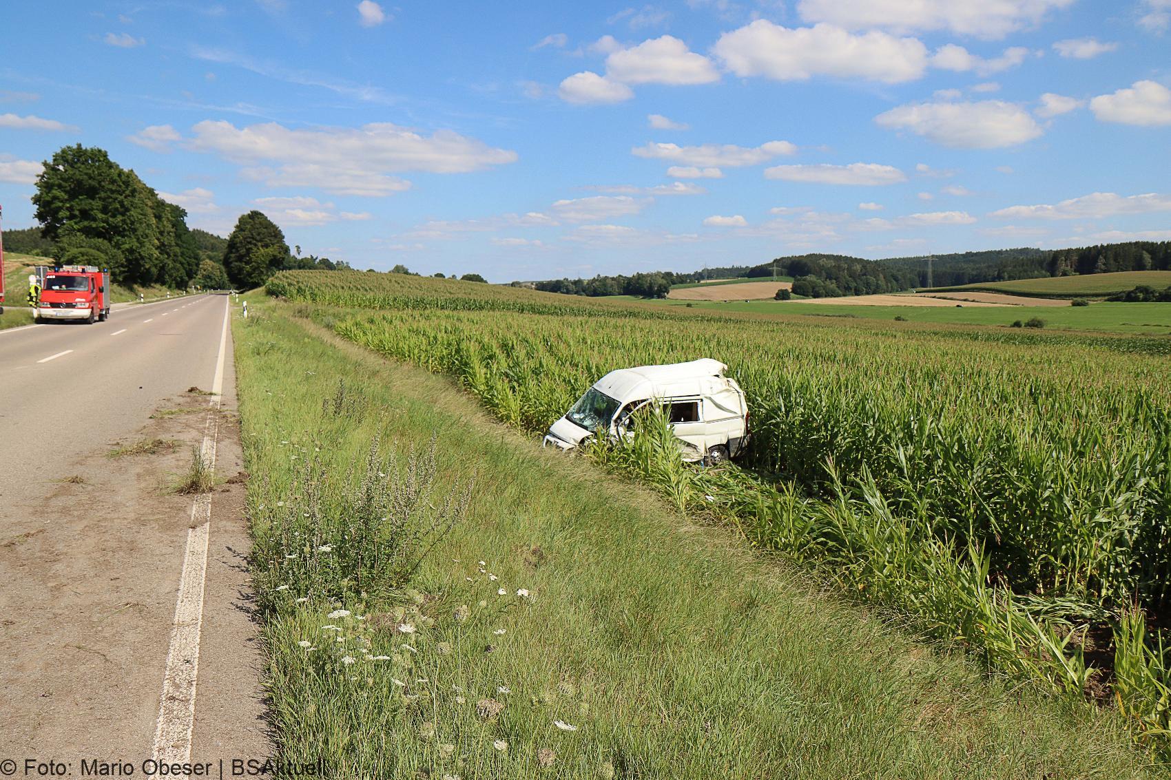 Unfall Zusmarshausen – Horgau st2510 06082020 17