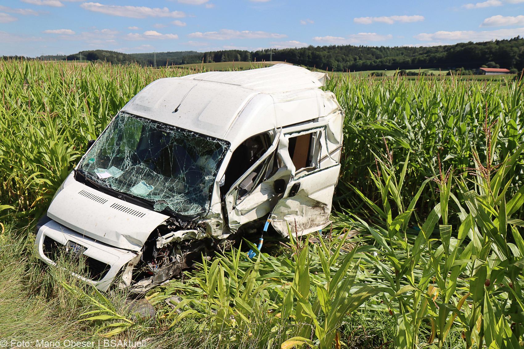 Unfall Zusmarshausen – Horgau st2510 06082020 19