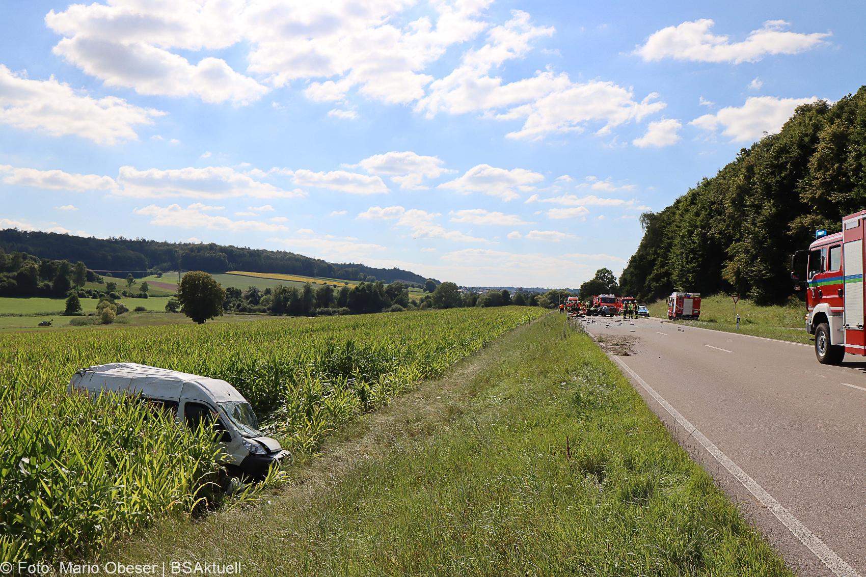 Unfall Zusmarshausen – Horgau st2510 06082020 22