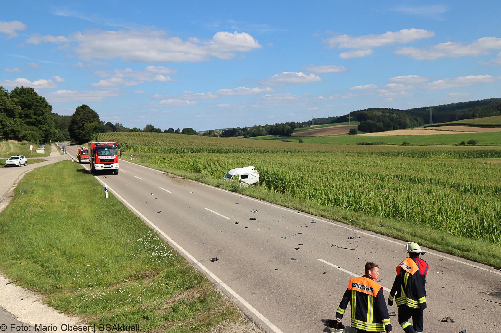 Unfall Zusmarshausen – Horgau st2510 06082020 24
