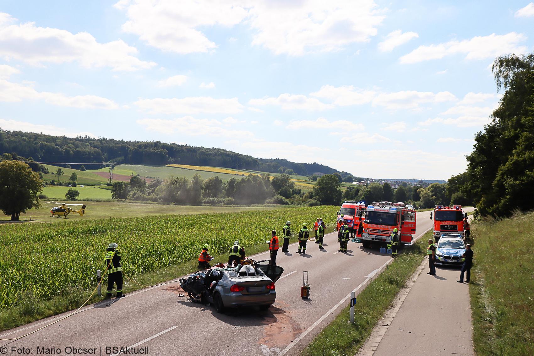 Unfall Zusmarshausen – Horgau st2510 06082020 27