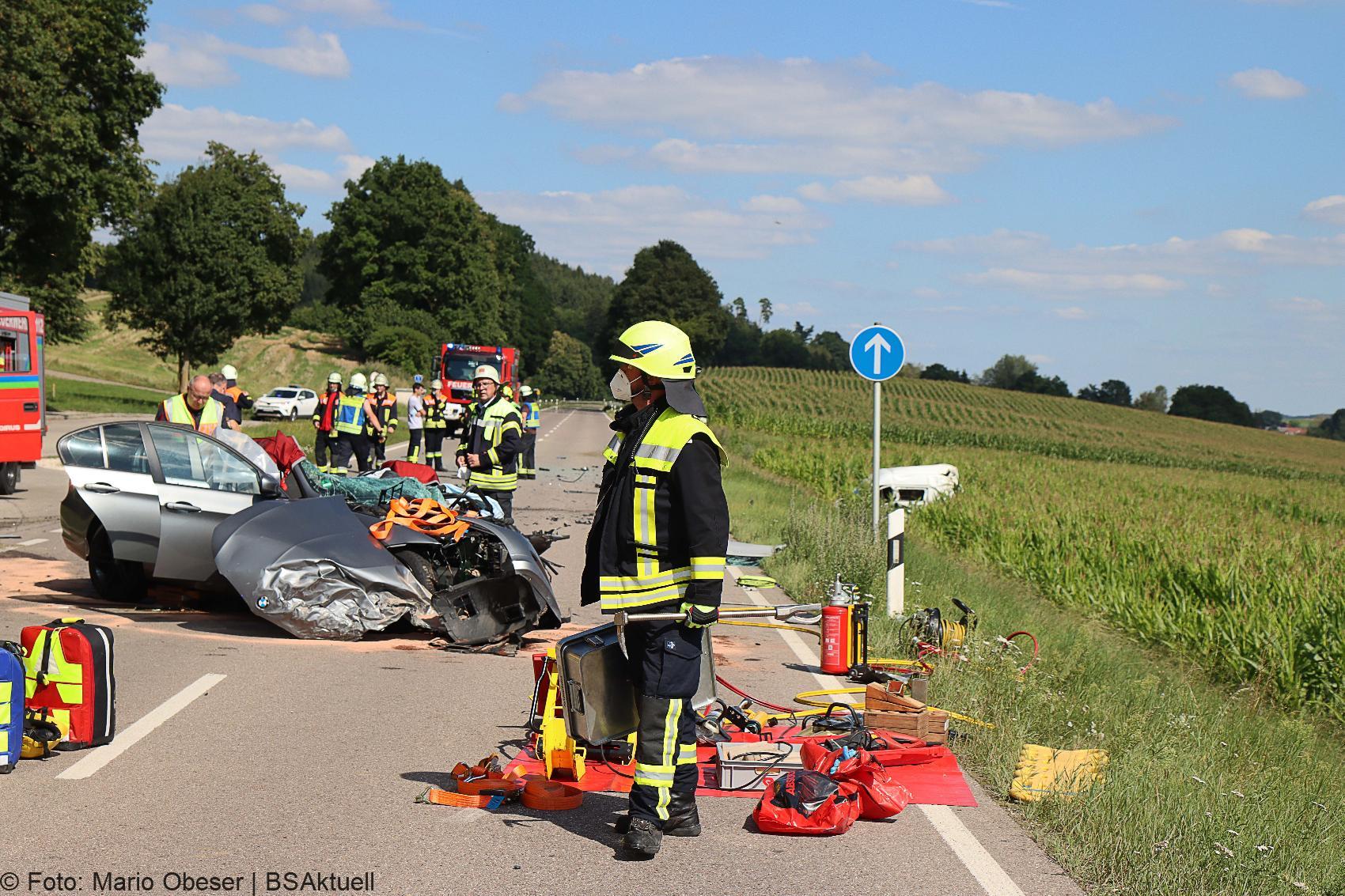 Unfall Zusmarshausen – Horgau st2510 06082020 6
