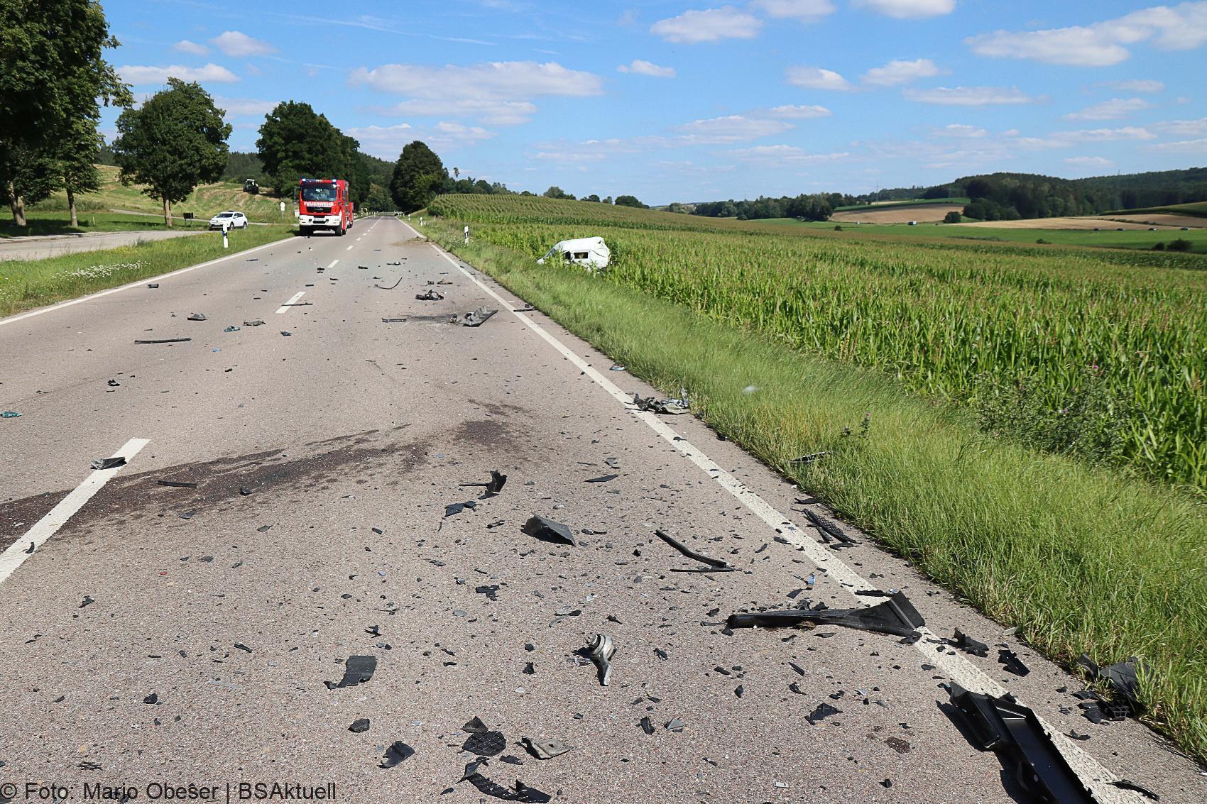 Unfall Zusmarshausen – Horgau st2510 06082020 9
