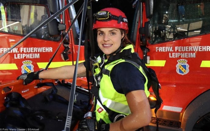 Anja Schmitz Feuerwehr Leipheim