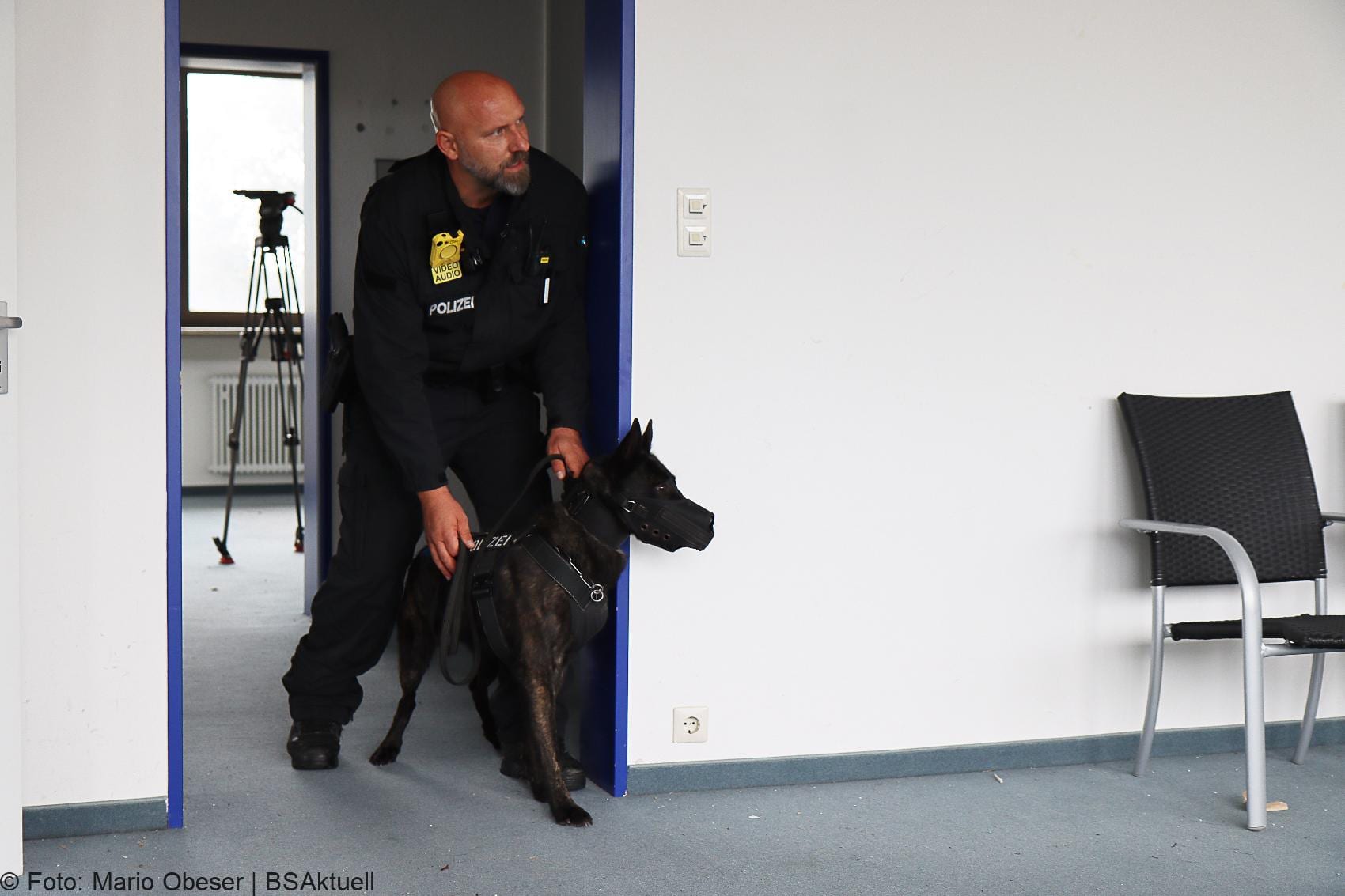 Einsatzuebung Polizei Body Cam Senden Schwaben Sued West 25092020 16