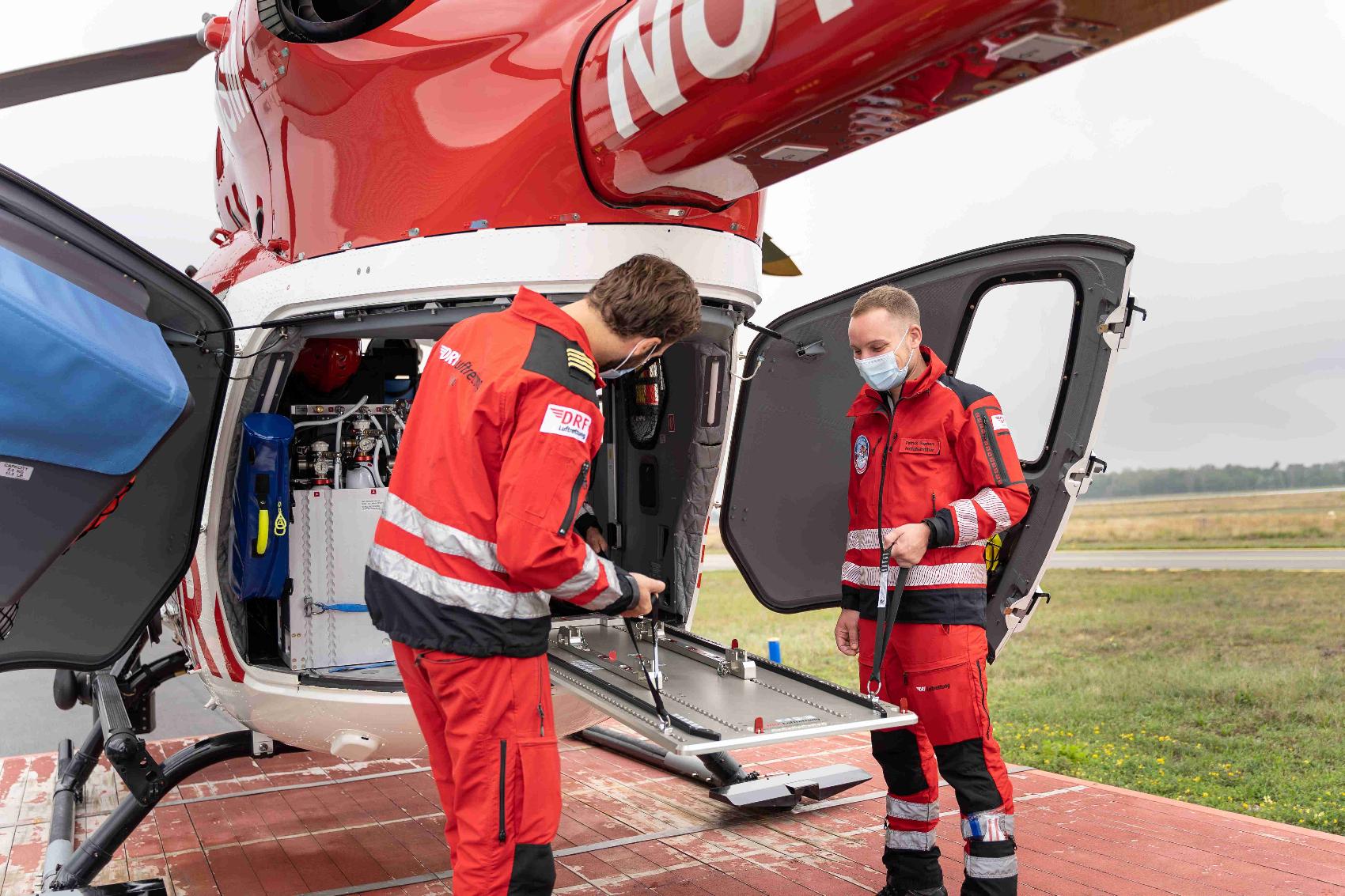 Grundplatte EpiShuttle DRF Luftrettung
