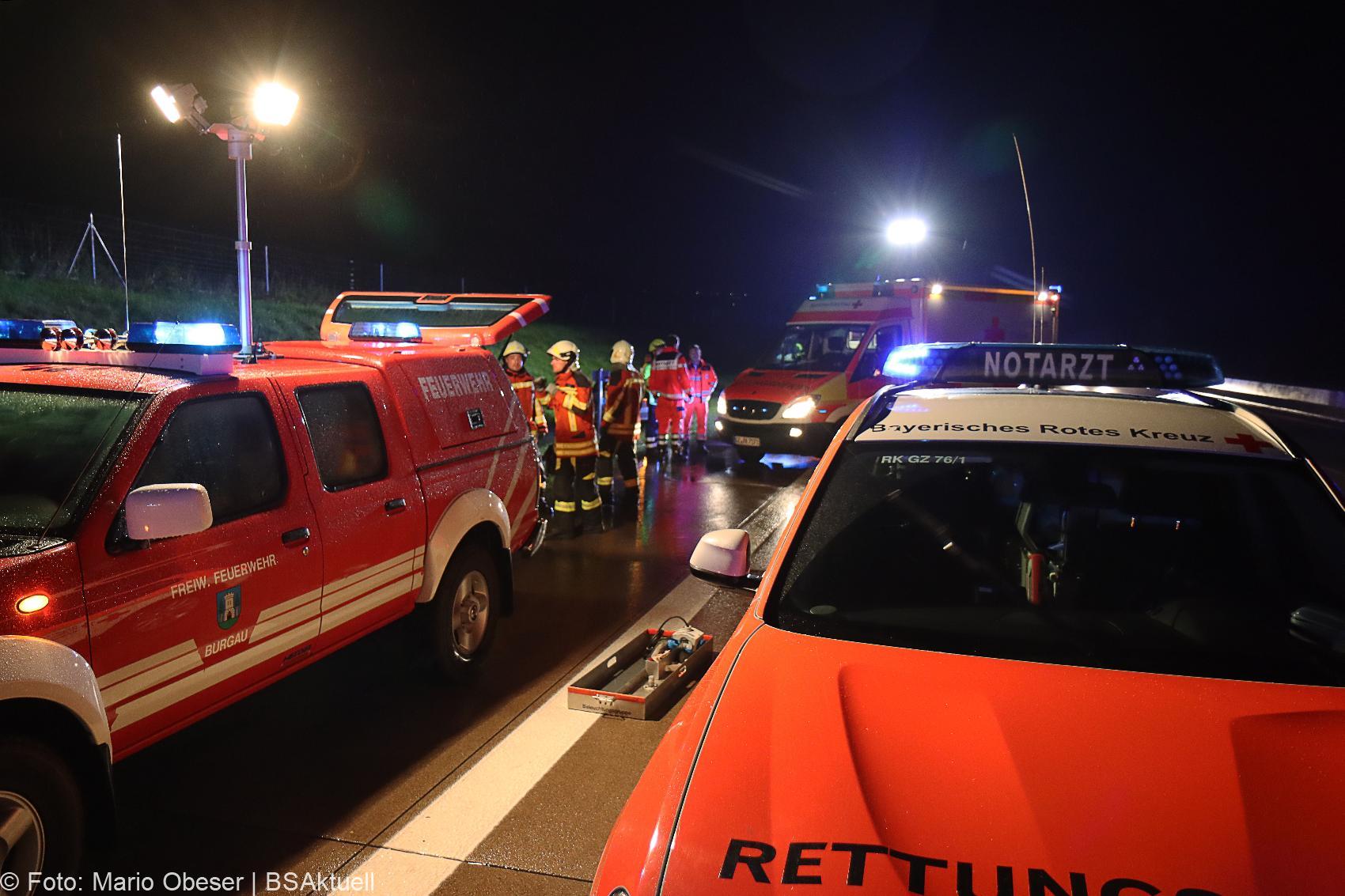Unfall A8 Burgau Guenzburg 31082020 1