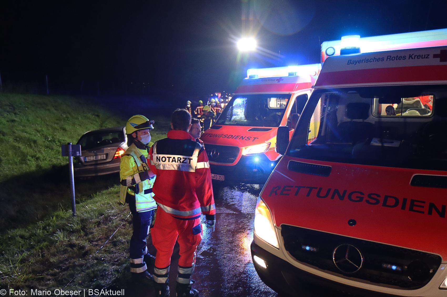 Unfall A8 Burgau Guenzburg 31082020 2