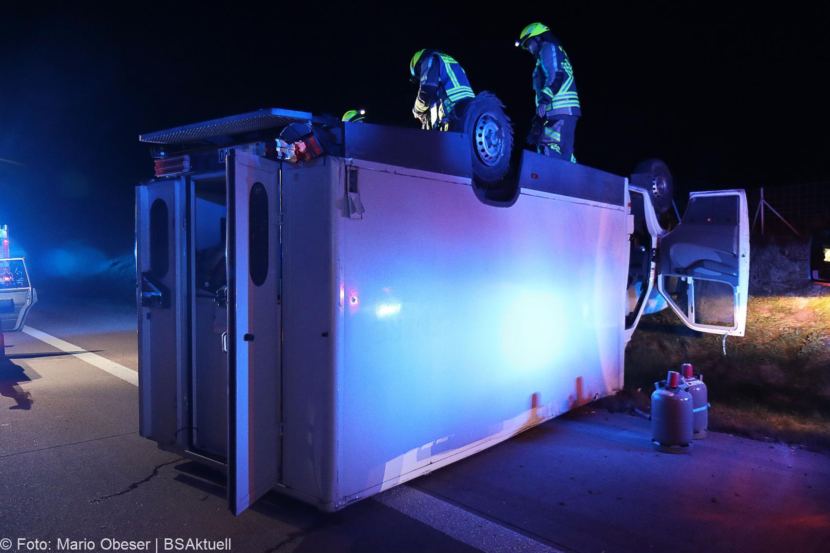 Unfall A8 Guenzburg – Burgau Transporter 16092020 21