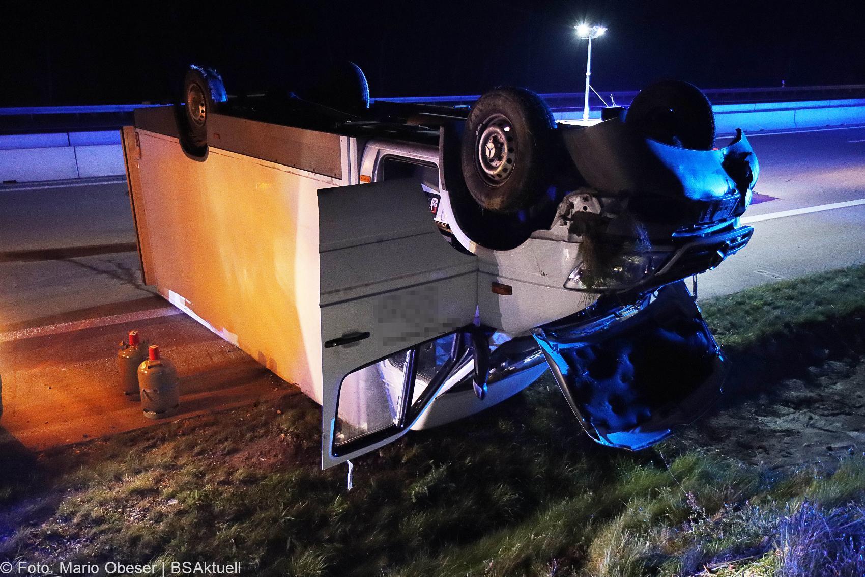 Unfall A8 Guenzburg – Burgau Transporter 16092020 9