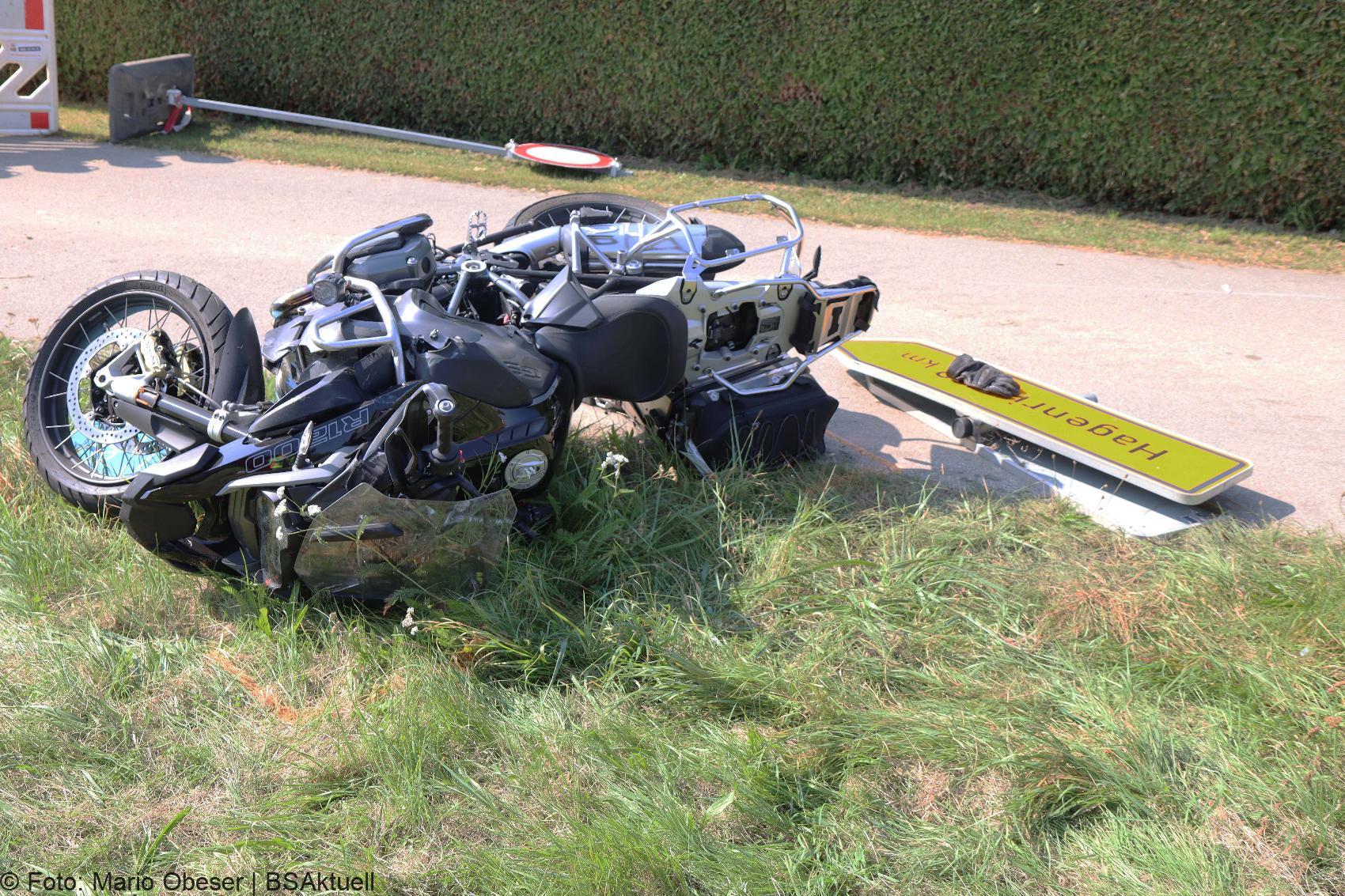 Unfall Motorrad Lkw Muensterhausen 21092020 14