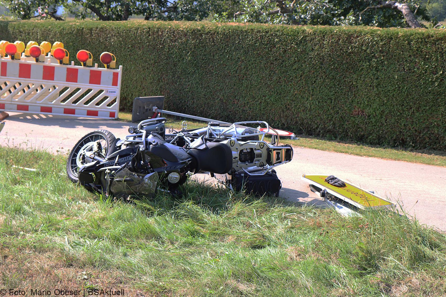 Unfall Motorrad Lkw Muensterhausen 21092020 4