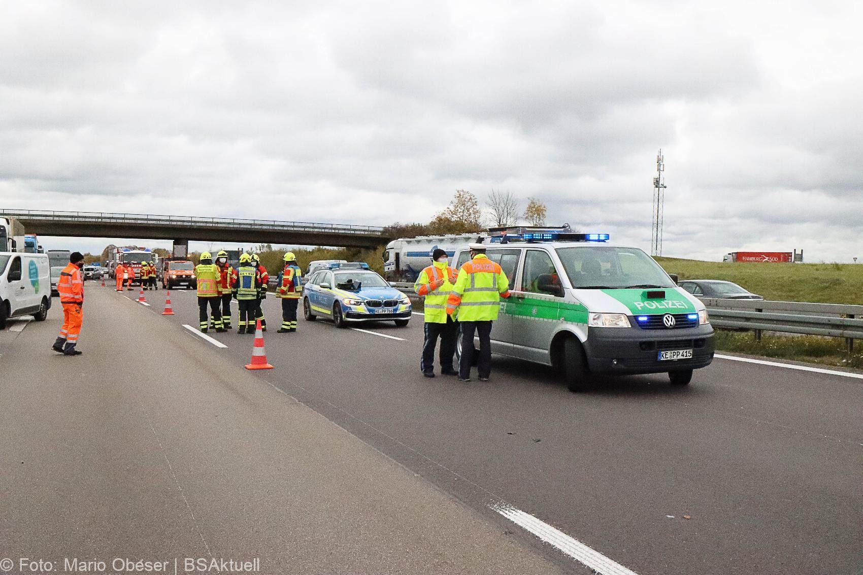 A8 Elchingen Fussgaenger erfasst 29102020 8