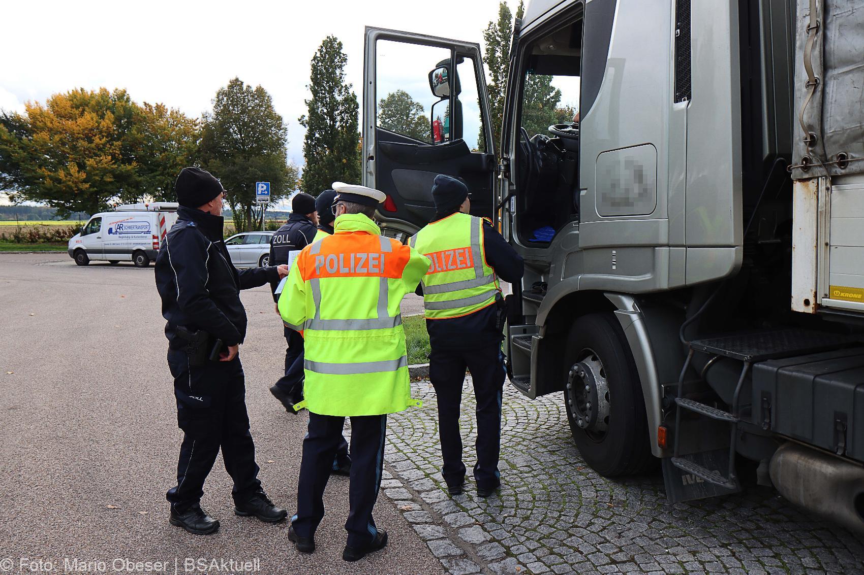 Truck and Bus A8 Leipheim Polizeikontrolle 14102020 12