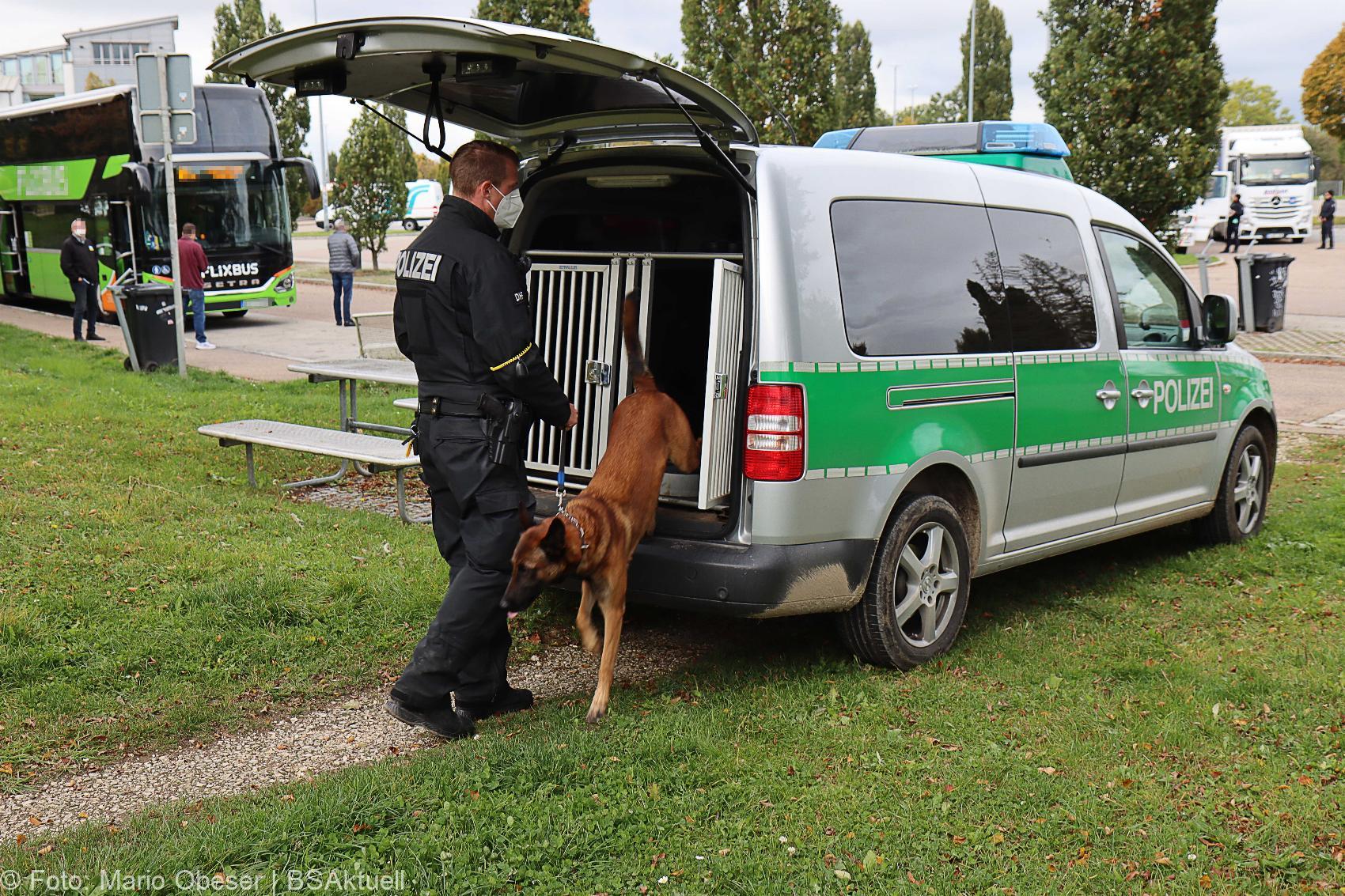 Truck and Bus A8 Leipheim Polizeikontrolle 14102020 14