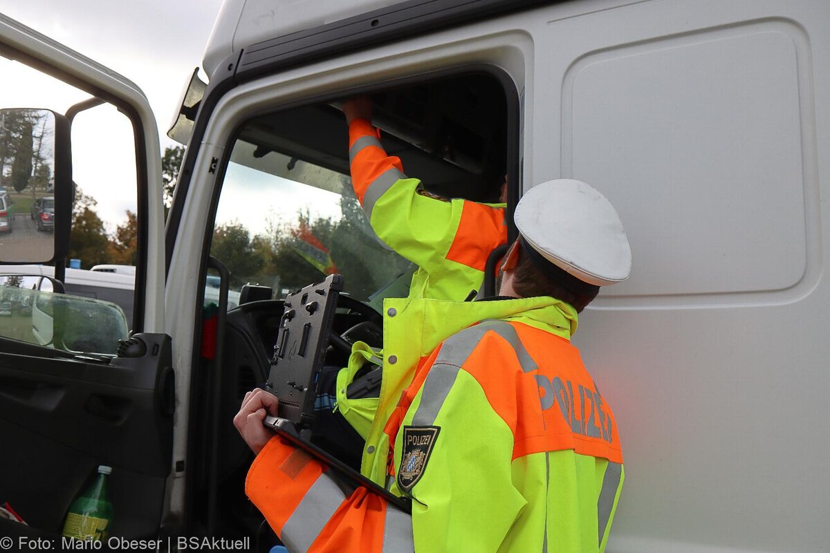 Truck and Bus A8 Leipheim Polizeikontrolle 14102020 20
