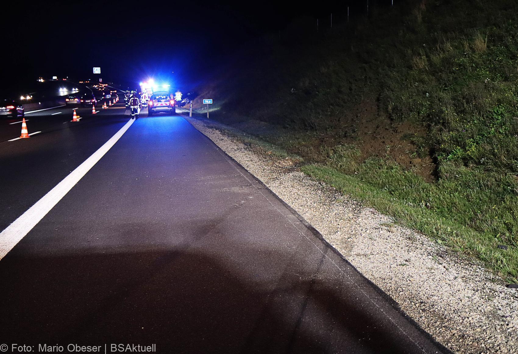 Unfall A8 Burgau – Guenzburg 15102020 Tesla 11