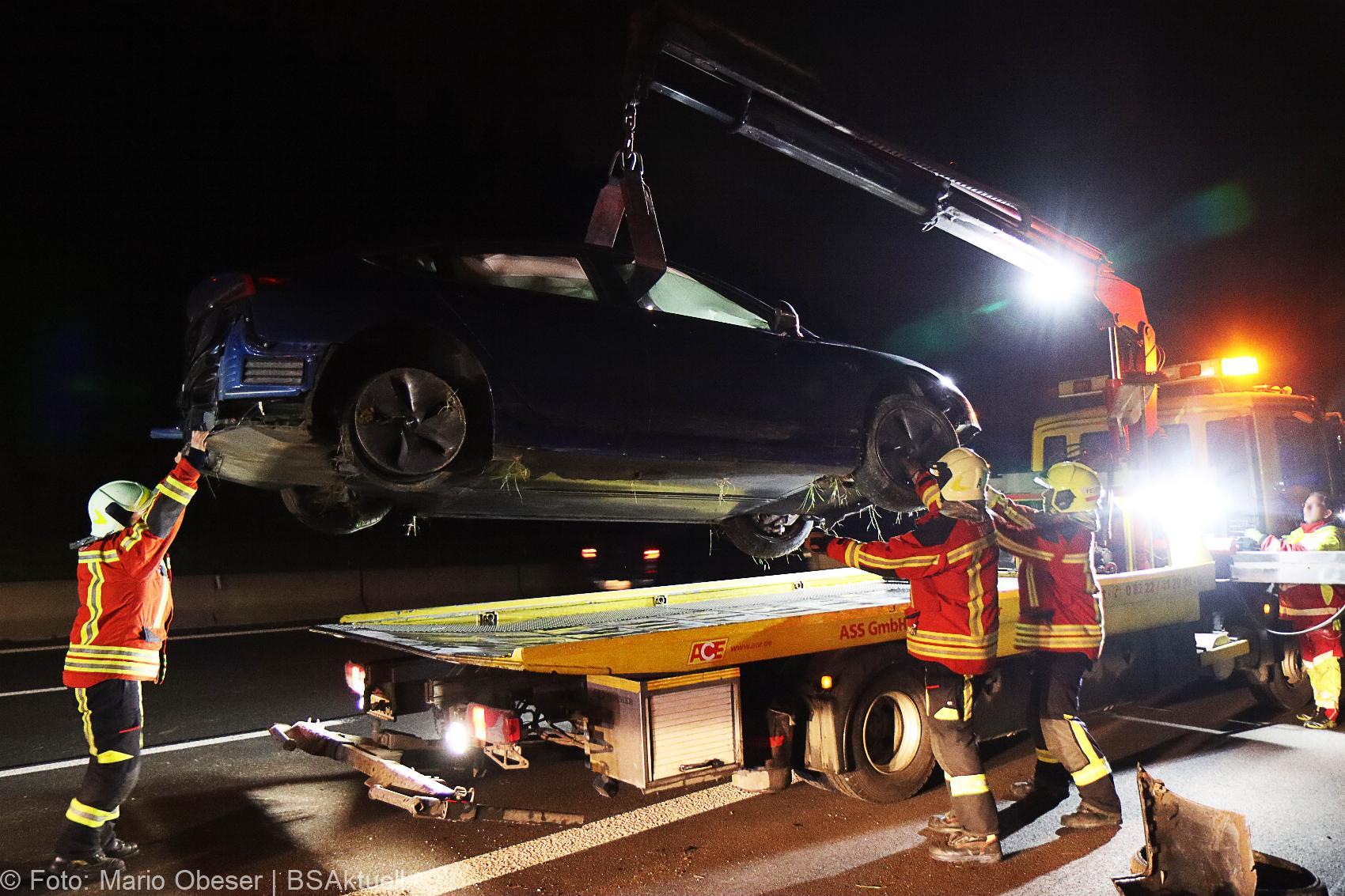 Unfall A8 Burgau – Guenzburg 15102020 Tesla 16