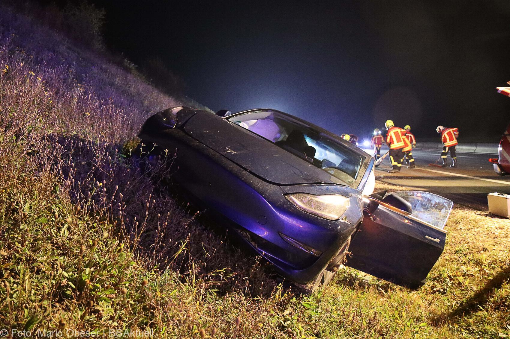 Unfall A8 Burgau – Guenzburg 15102020 Tesla 9