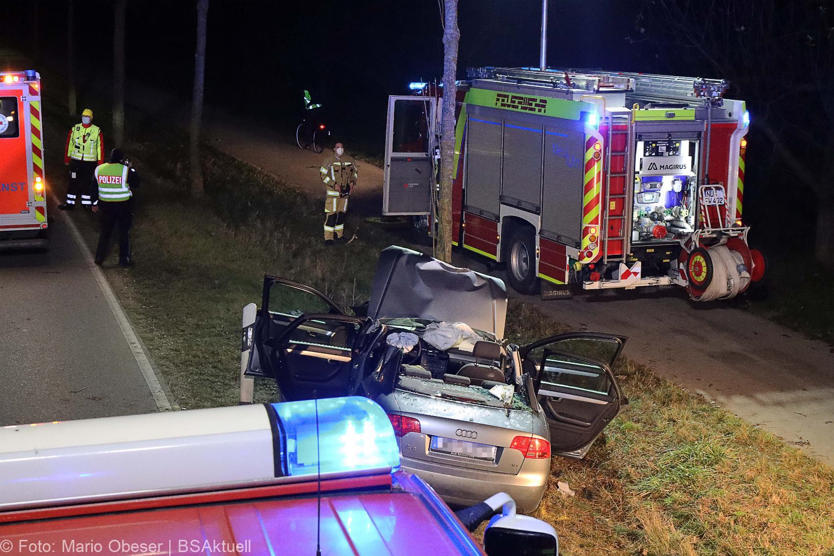 Unfall bei Burlafingen 23112020 1
