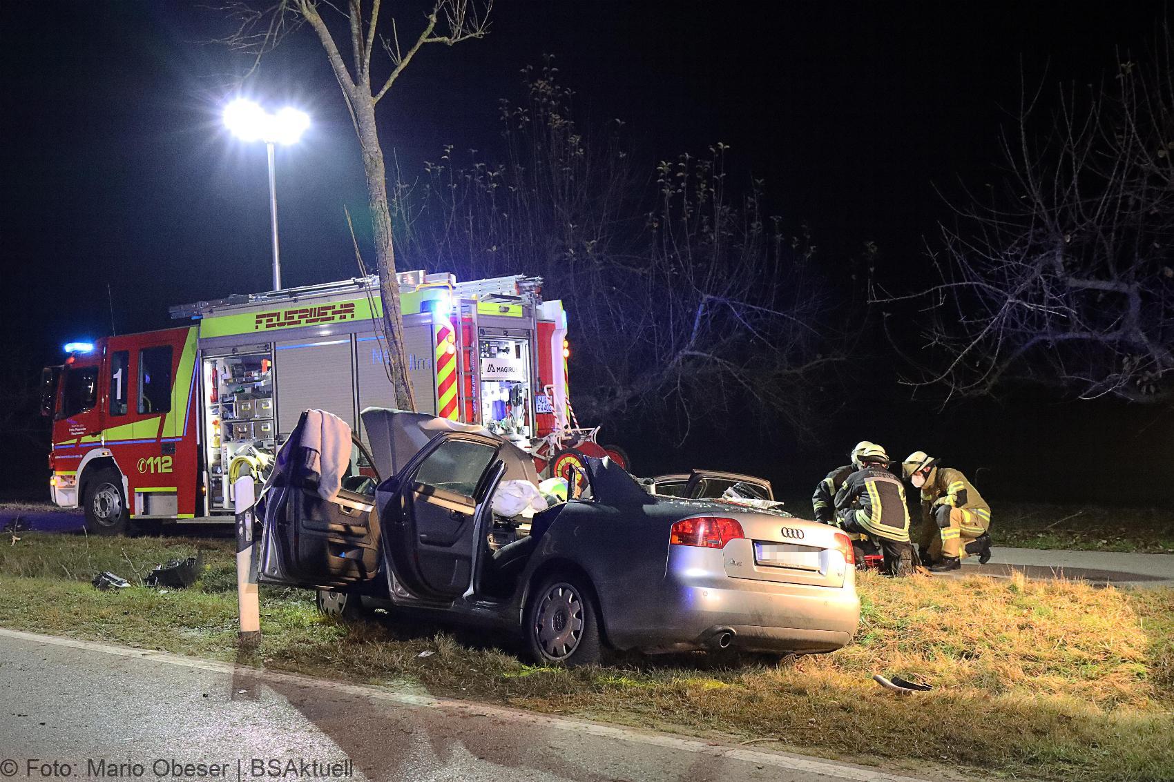 Unfall bei Burlafingen 23112020 3