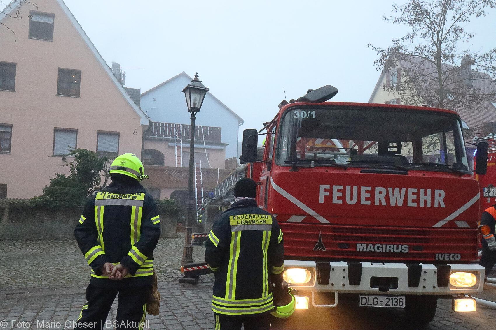 Brand Dillingen Dachstuhl 15122020 2