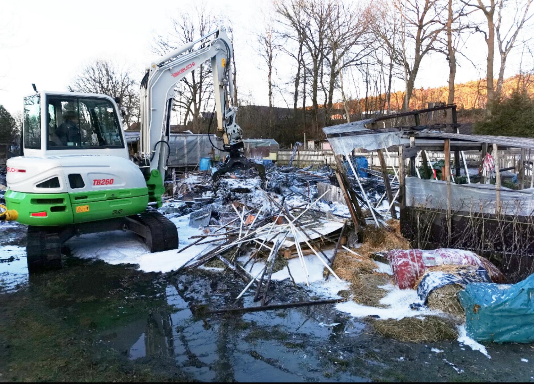 Brand Schrebergarten Huette Krumbach 29122020 10