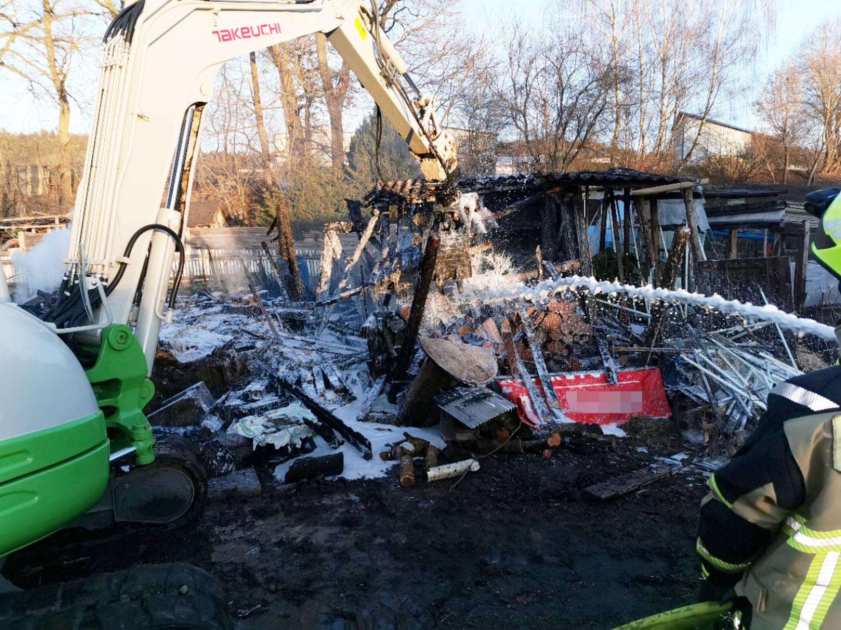 Brand Schrebergarten Huette Krumbach 29122020 9