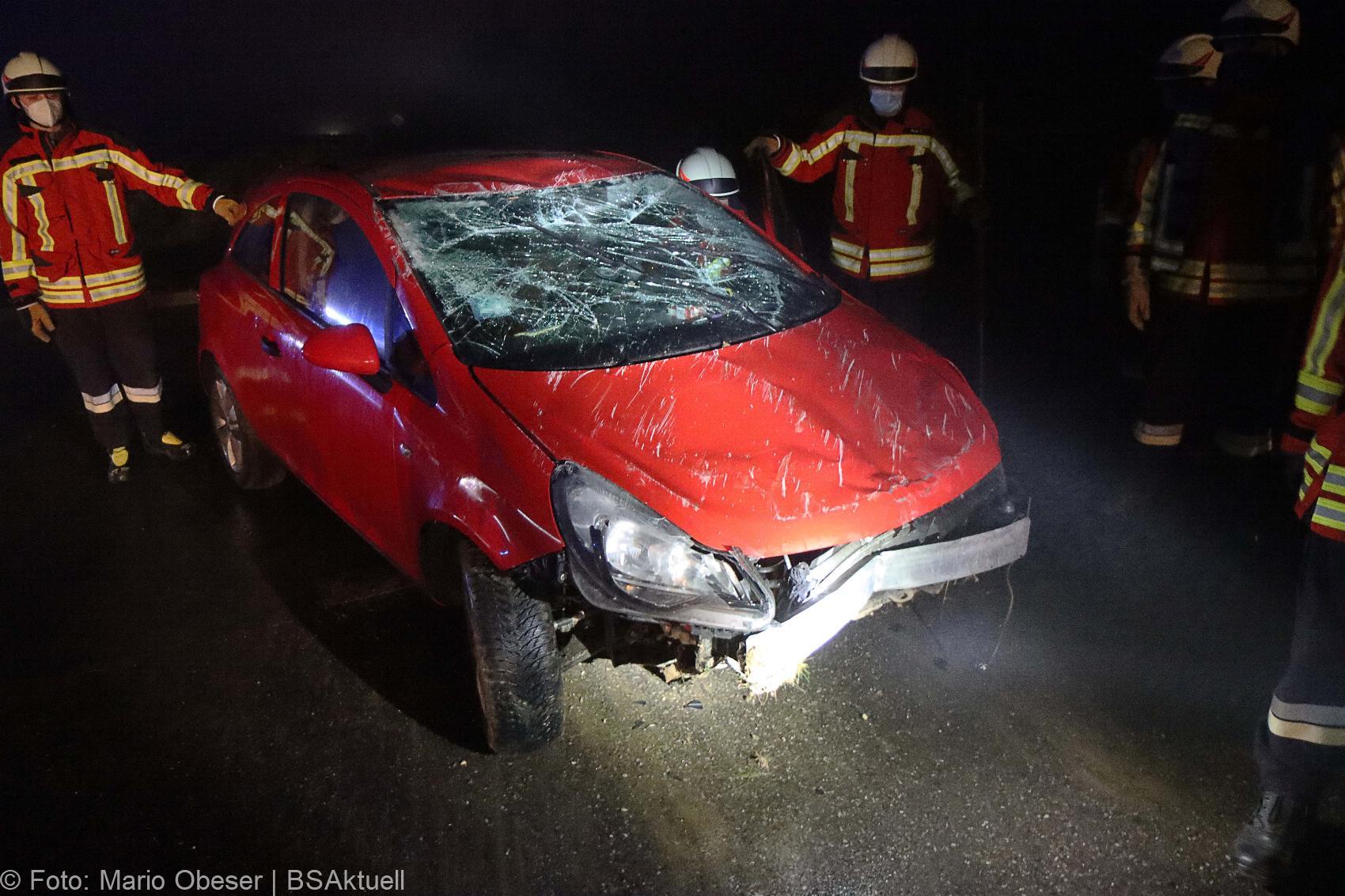 Unfall Limbach Kreisverkehr 19122020 18