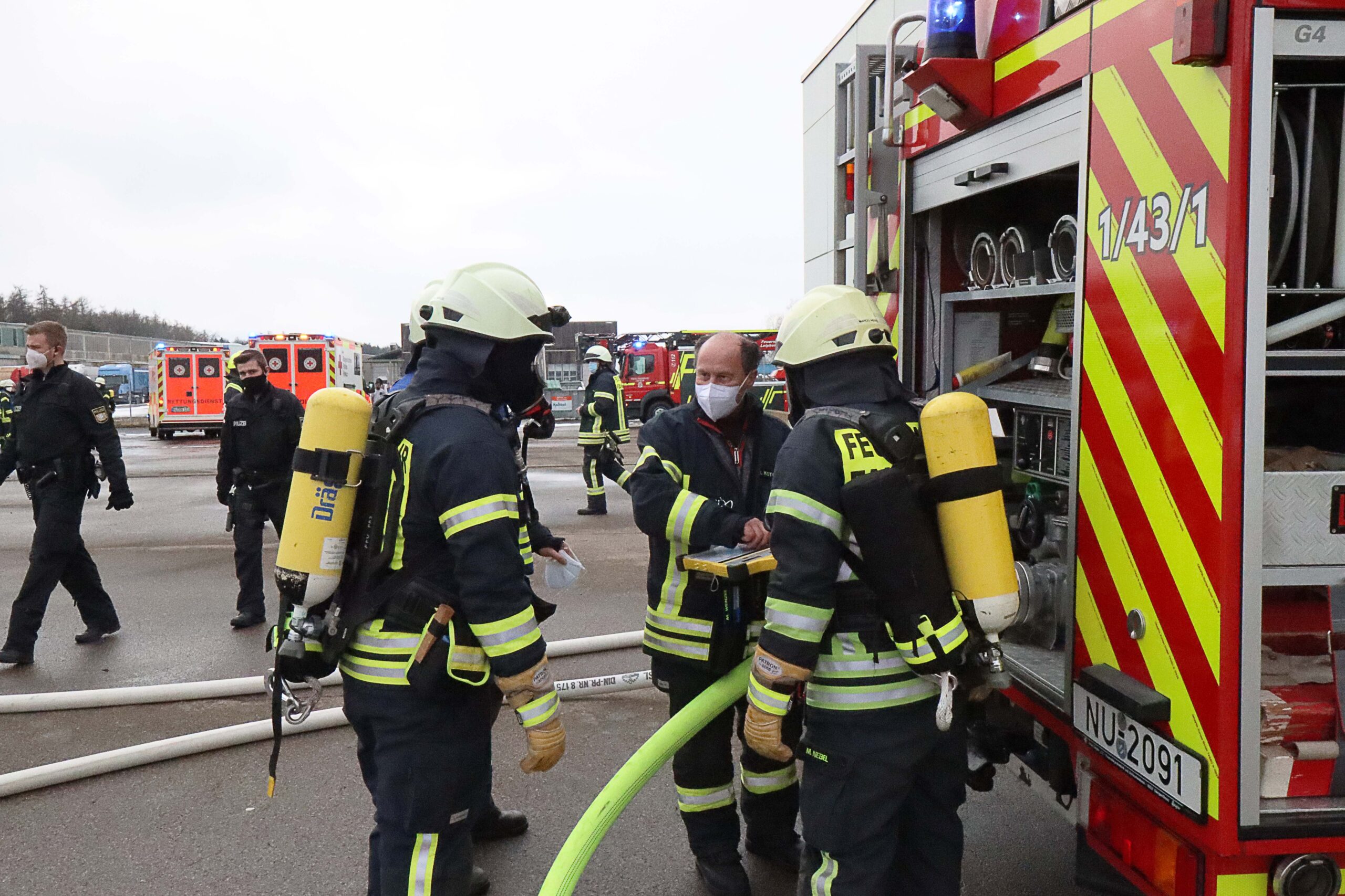 Brand Asylheim Unterfahlheim 23012021 15