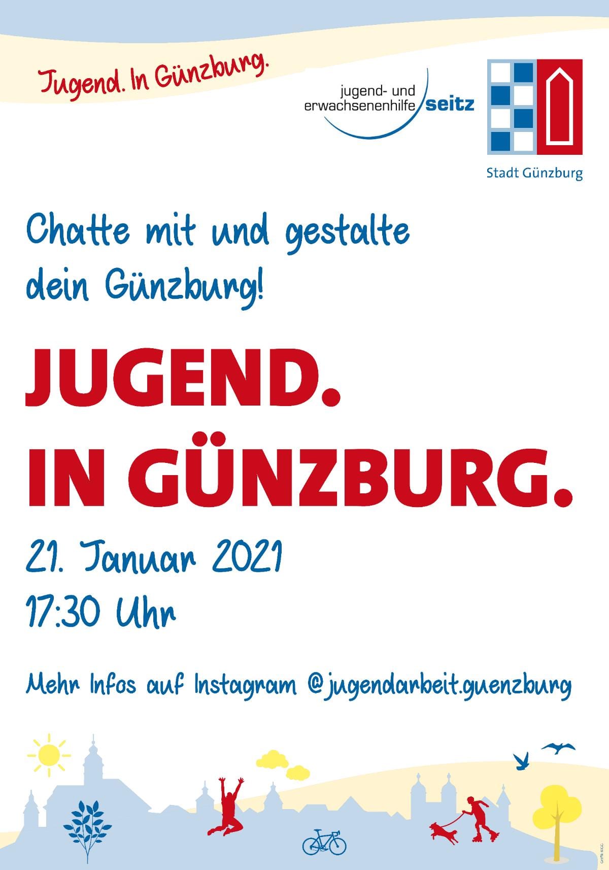 Guenzburg Jugendbefragung Chat Plakat