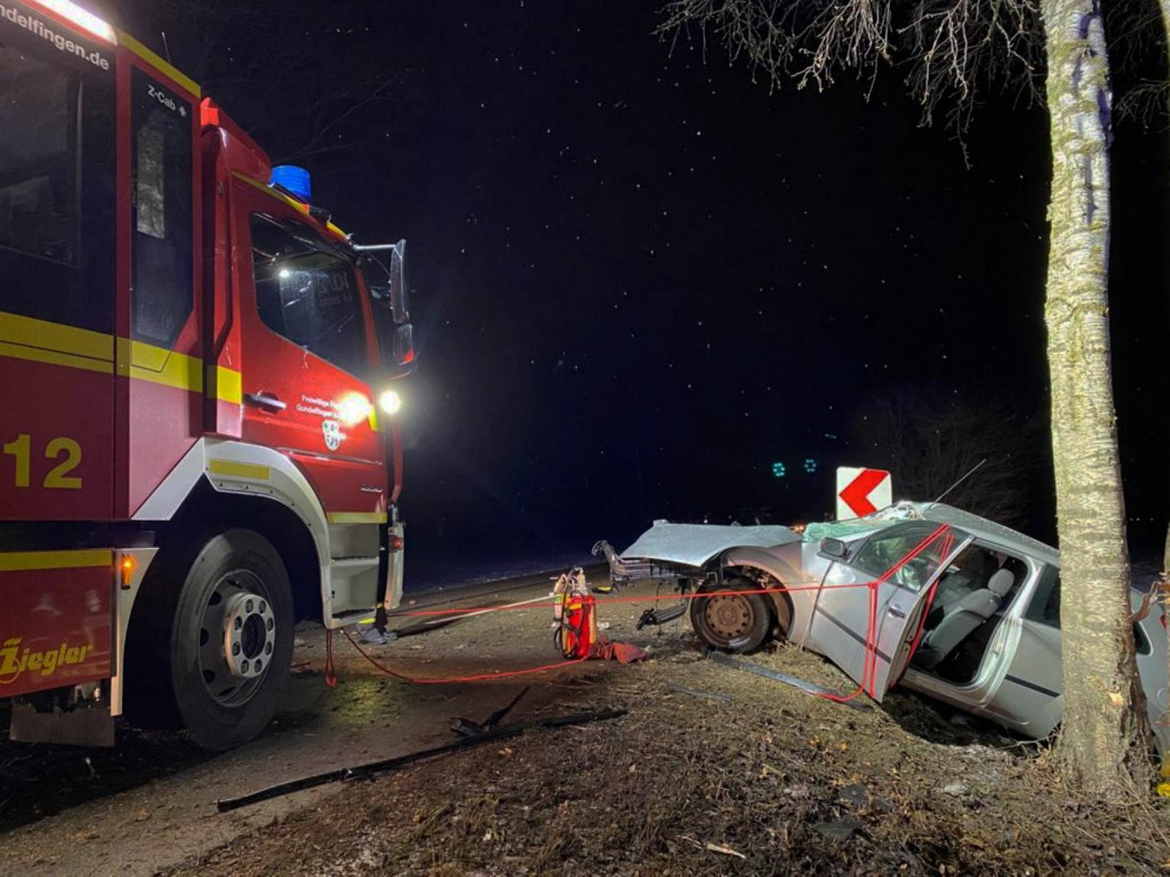 Unfall Gundelfingen Baechingen 16012021 5