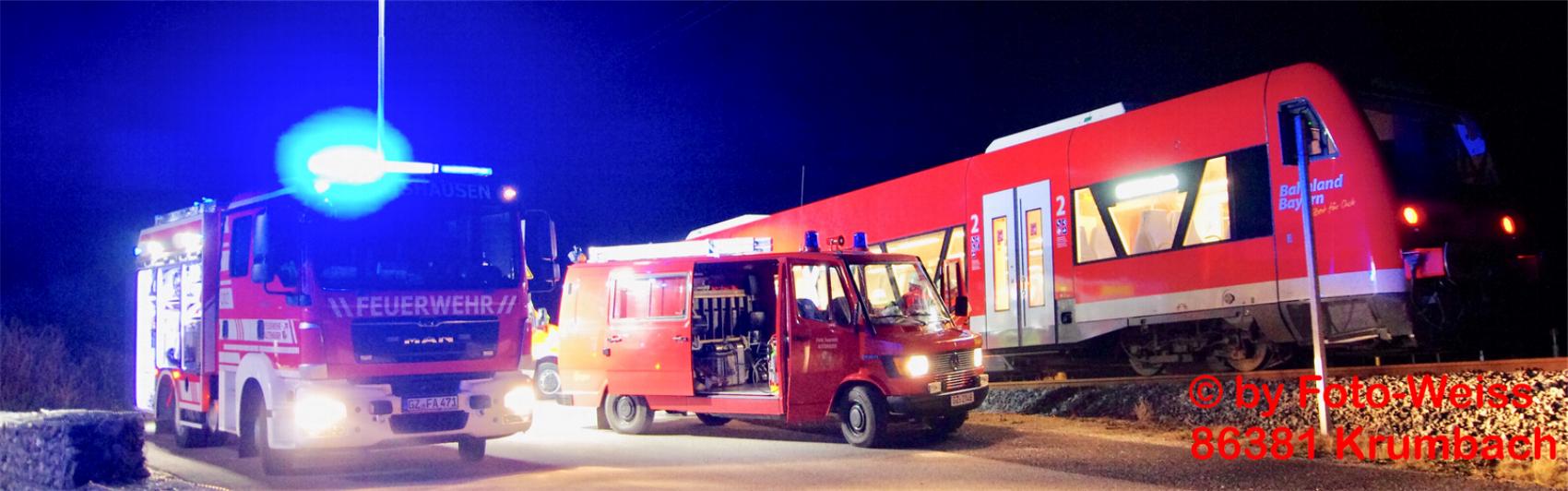 Unfall Zug Pkw Haupeltshofen 04012020 3