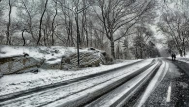 Winter Schnee Strasse