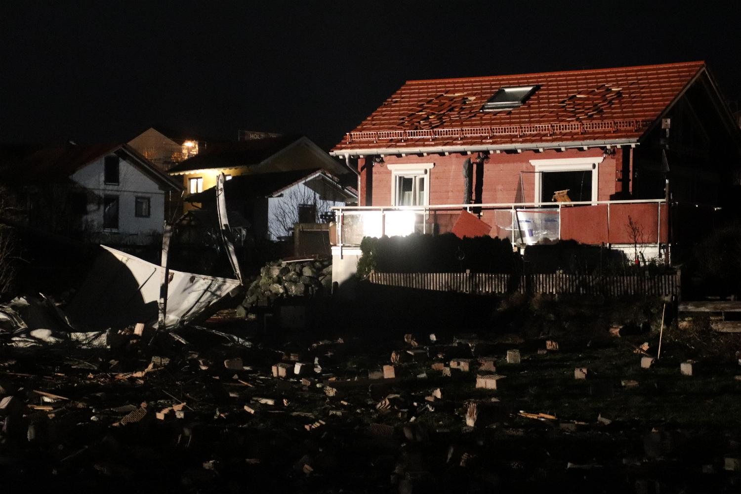 Gasexplosion Kaufbeuren Vereinsheim 27022021 3