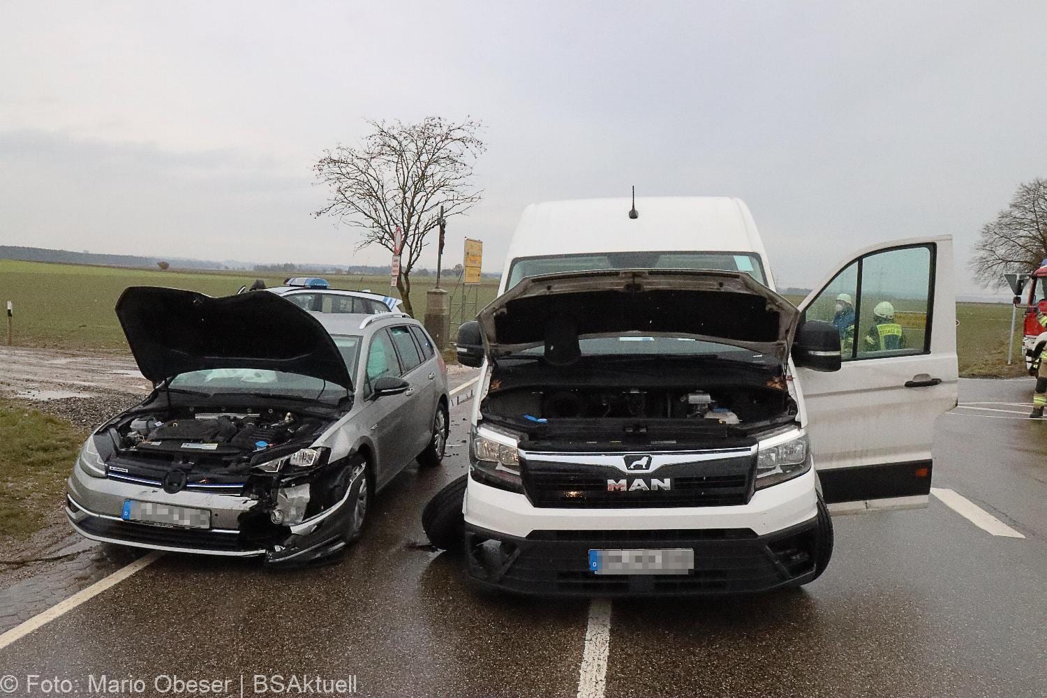 Unfall Kissendorf Abzweig Rieden 02022021 2