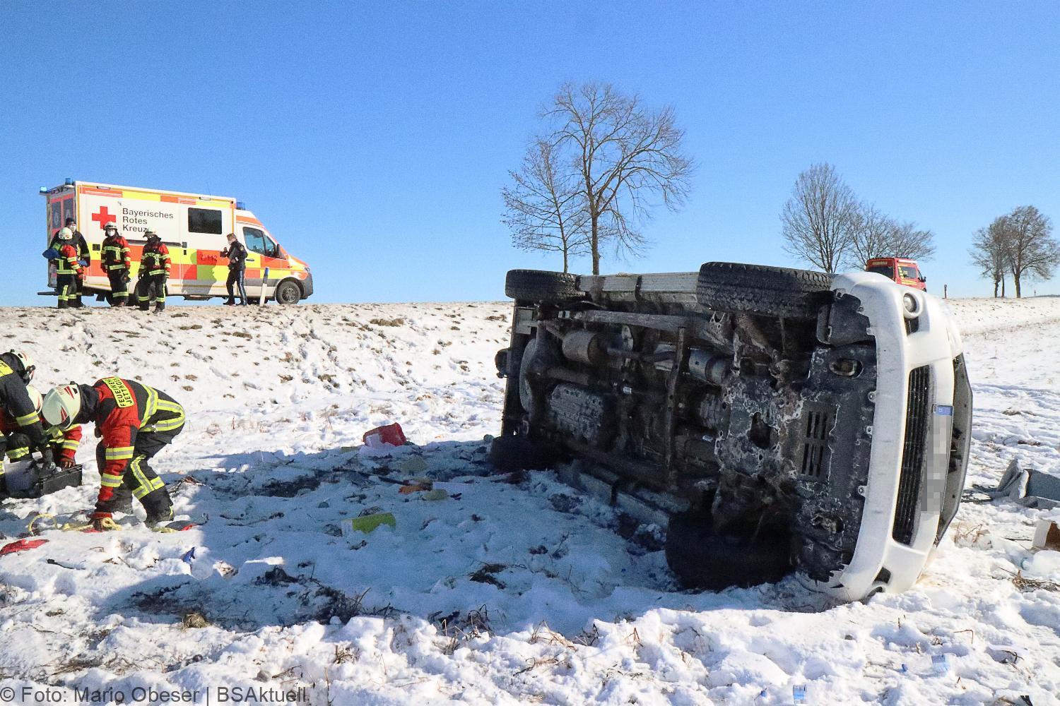 Unfall ST2025 Jettingen Burtenbach 13022021 10