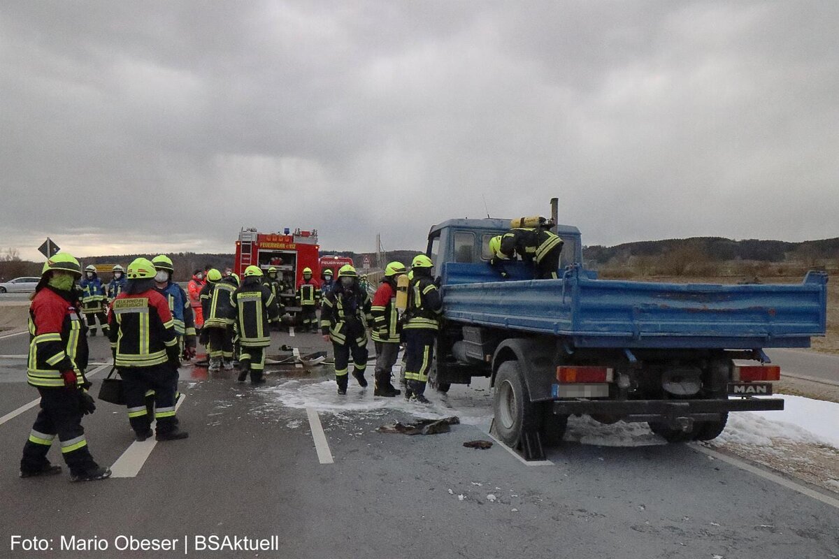 Brand Lkw ST2025 Muensterhausen 13022021 2