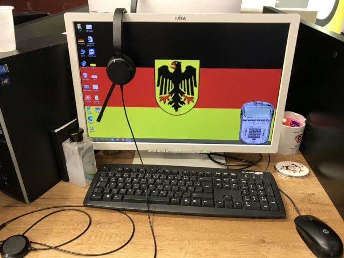 Callcenter Kosovo Arbeitsplatz