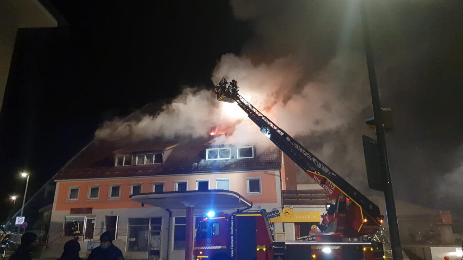Dachstuhlbrand Kaufbeuren 09042021 3