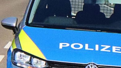 Polizeifahrzeug VW