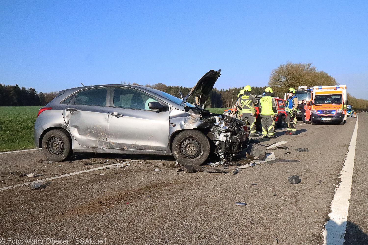 Unfall bei Nornheim 13042021 10