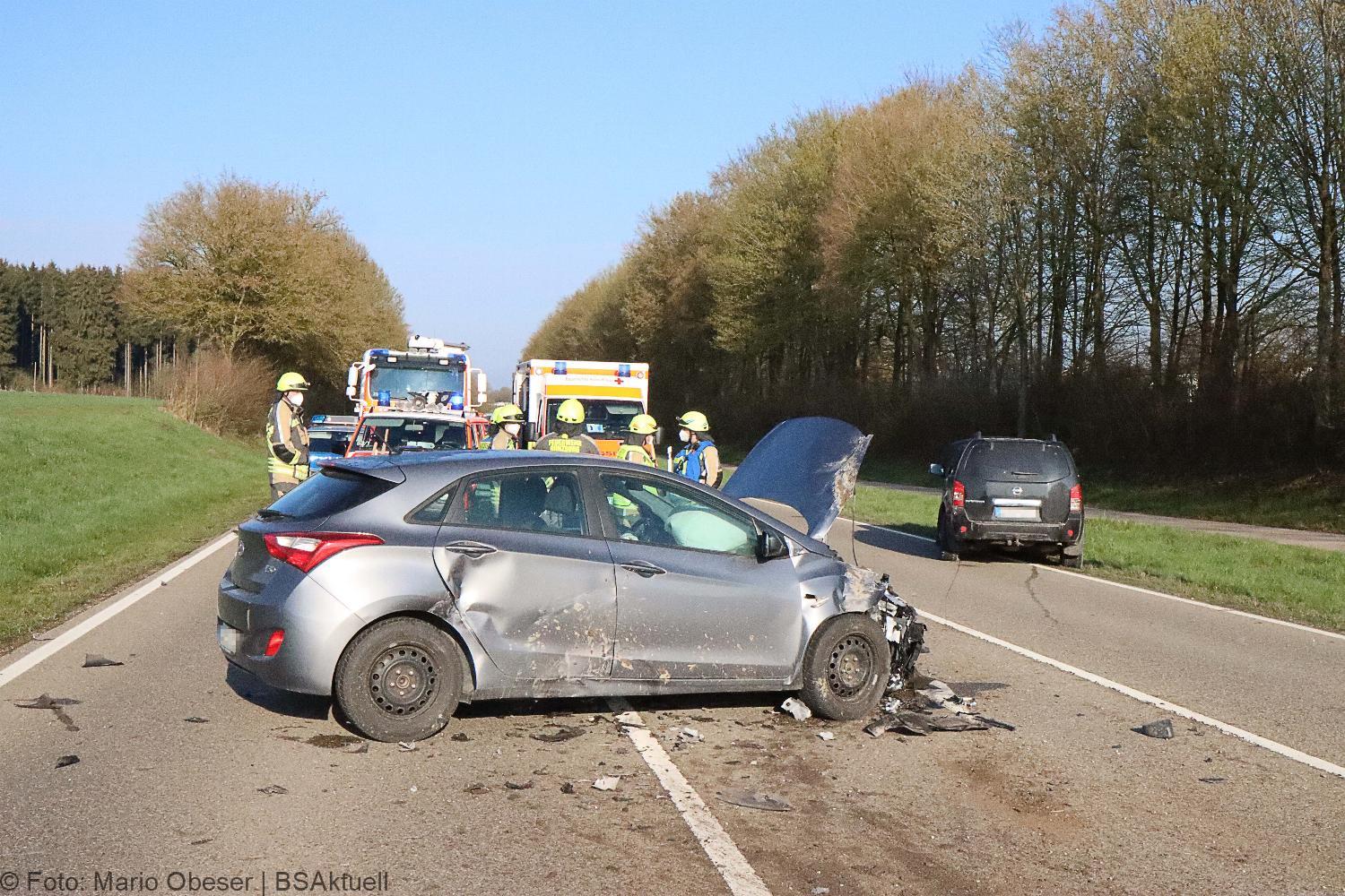Unfall bei Nornheim 13042021 11