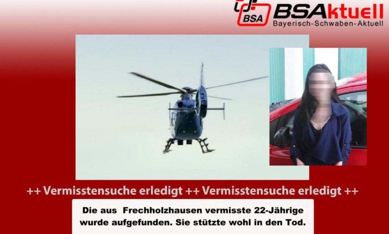 22jaehrige aus Frechholzhausengefunden