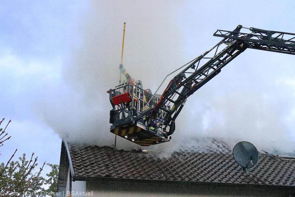 Brand Dachgeschosswohnung Offingen