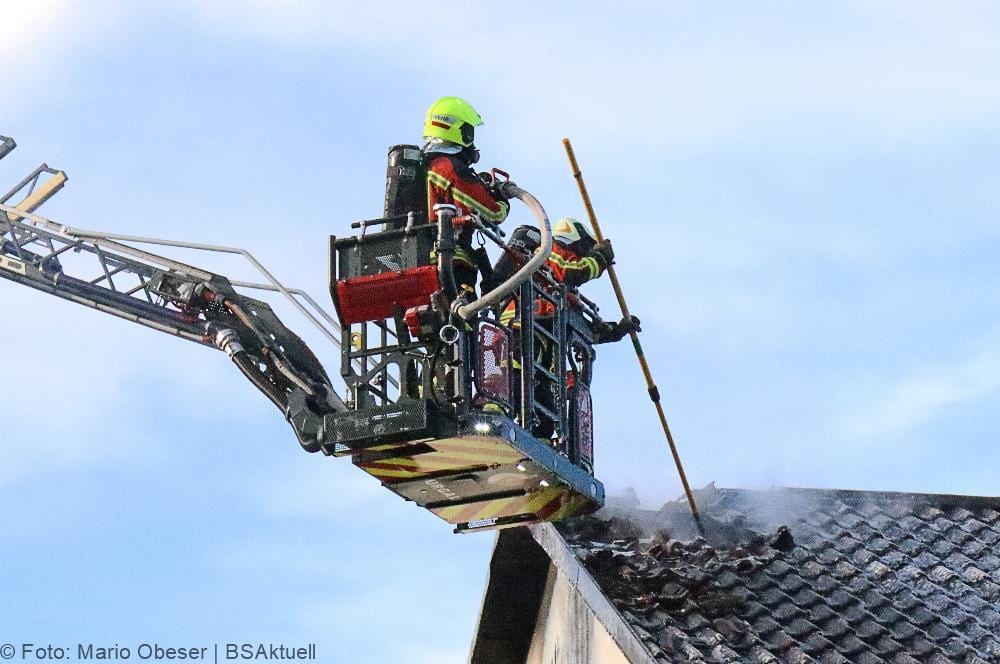 Brand Dachgeschosswohnung Offingen 15052021